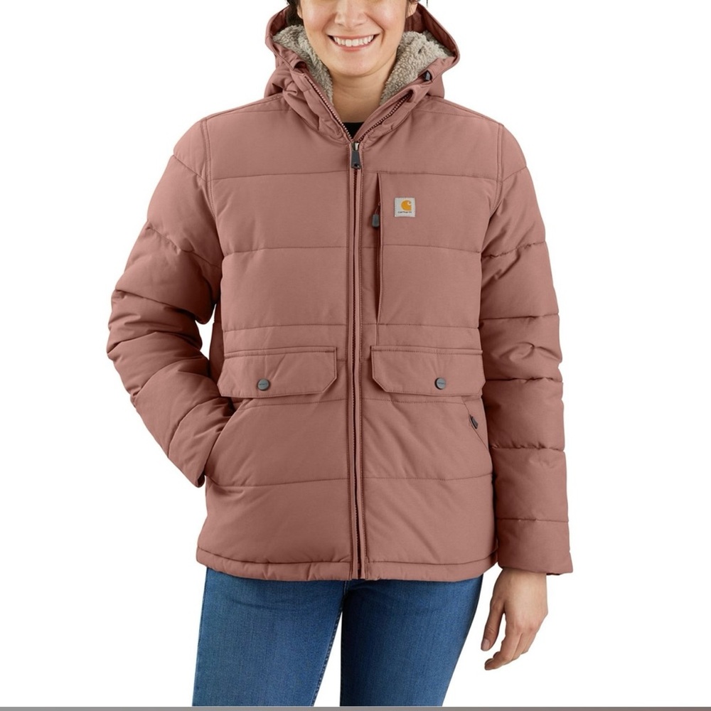 Carhartt Women's Dusty Rose Puffer Jacket